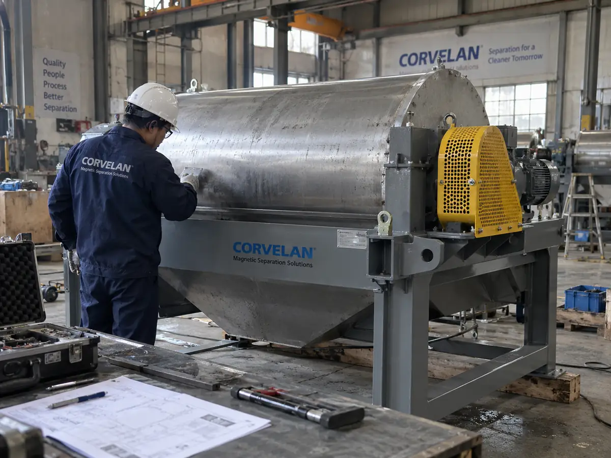 Magnetic system verification under a defined inspection condition