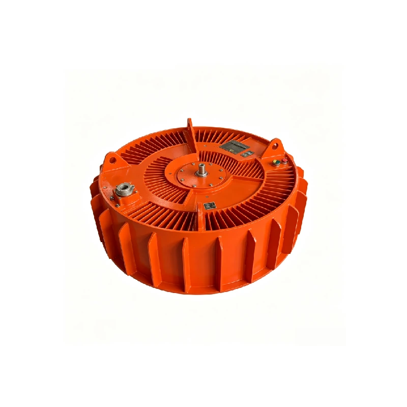 Construction detail view of a Coverlan disc-type suspended electromagnetic separator