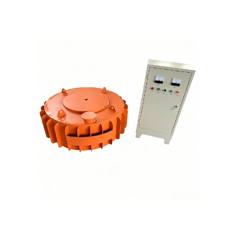 Coverlan disc-type suspended electromagnetic separator with separate electrical control cabinet