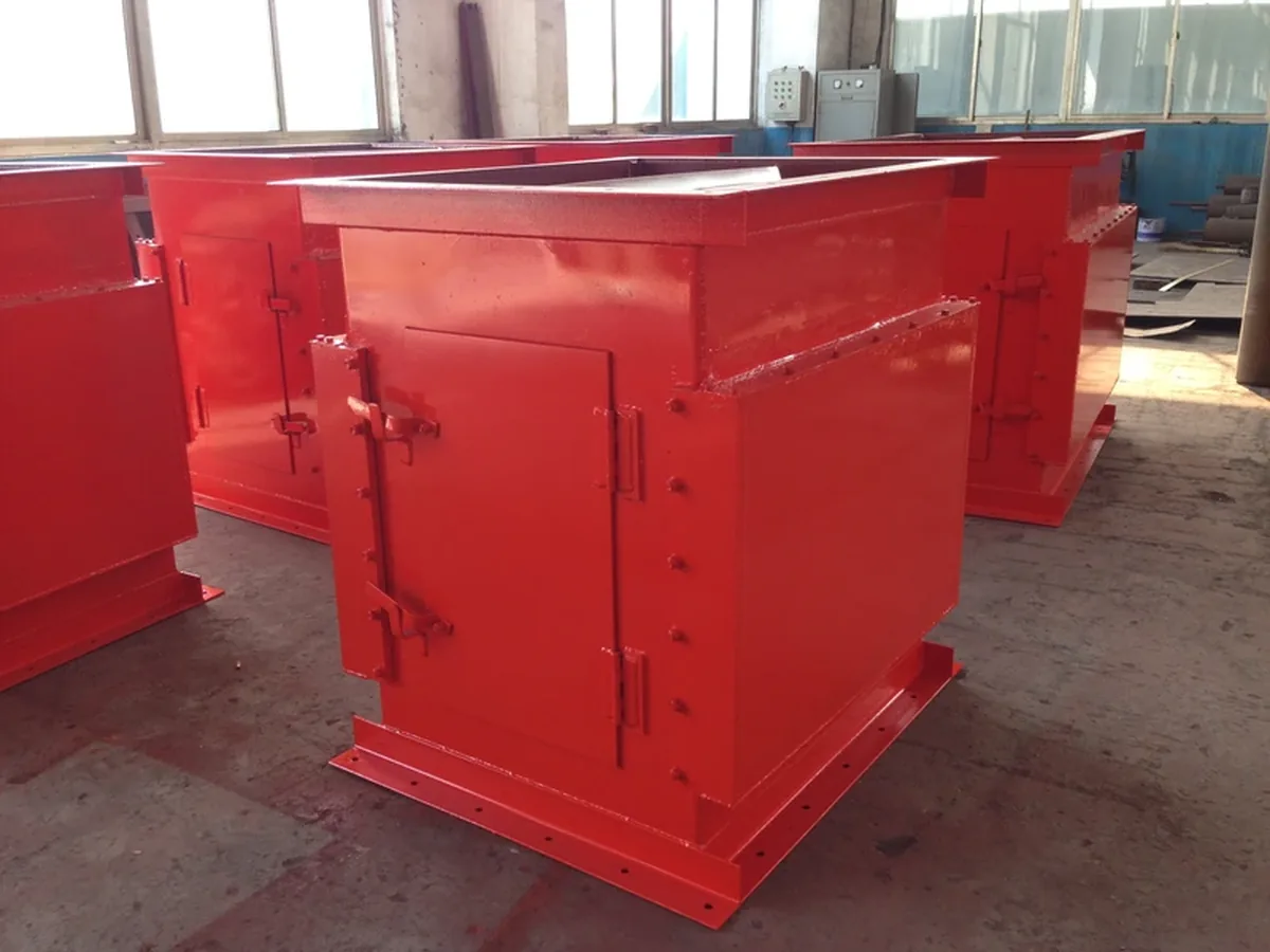 CoverLan RCYA permanent pipeline magnetic separator with manual access for removing captured ferrous contamination.