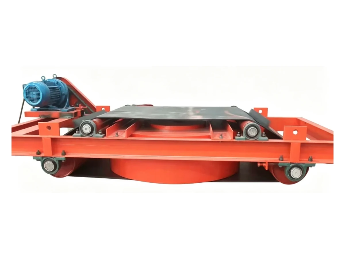 Coverlan self-cooled self-unloading electromagnetic separator product variant